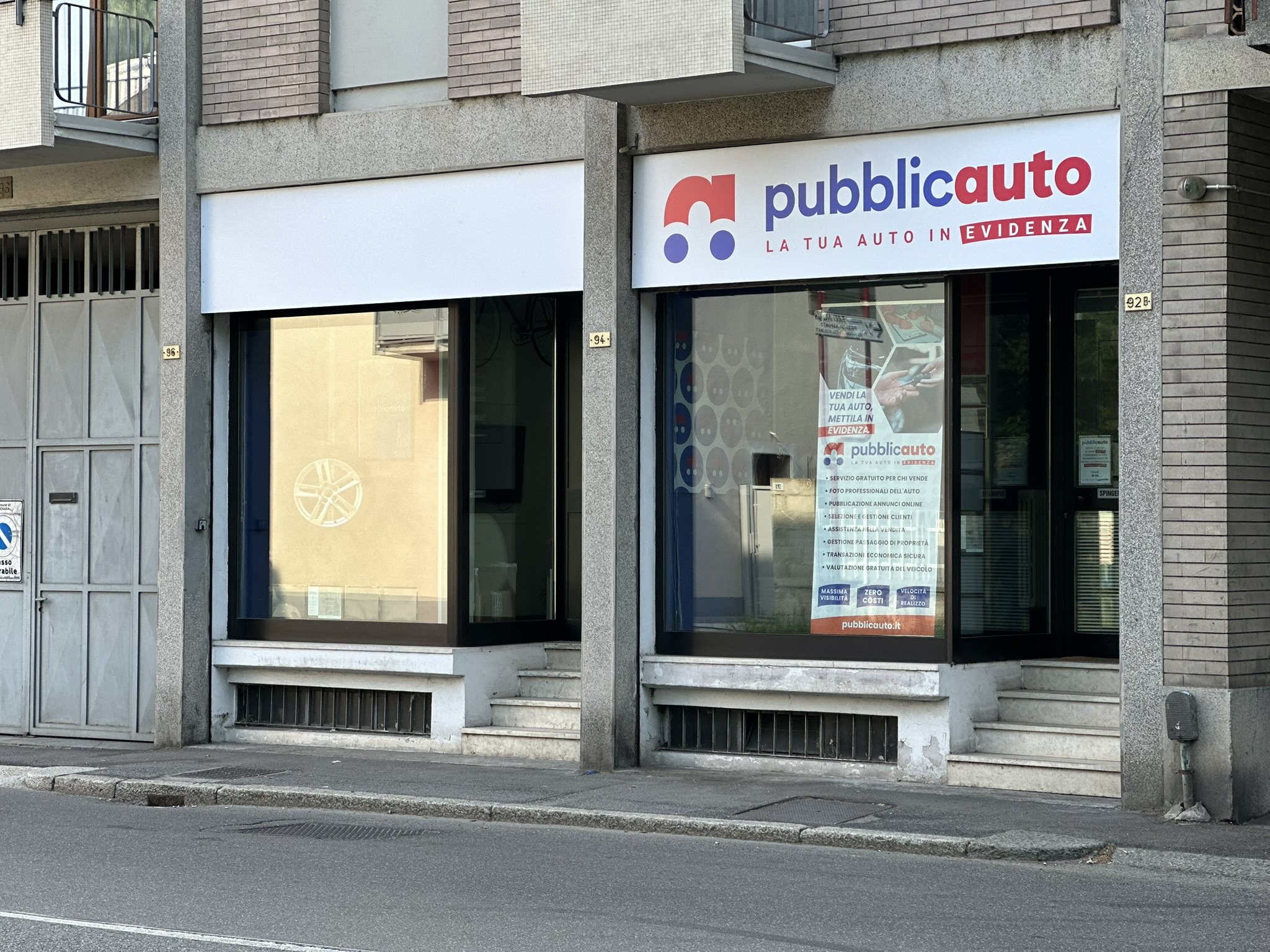 La filiale di Novara