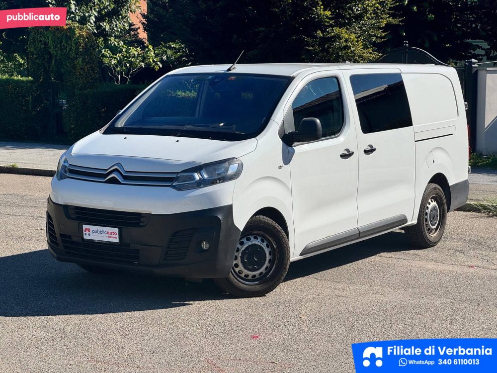 Citroën JUMPY BlueHDi120S&S PL-SL-DC F.XL Com.Plus 6 POSTI usata a Verbania — foto 1