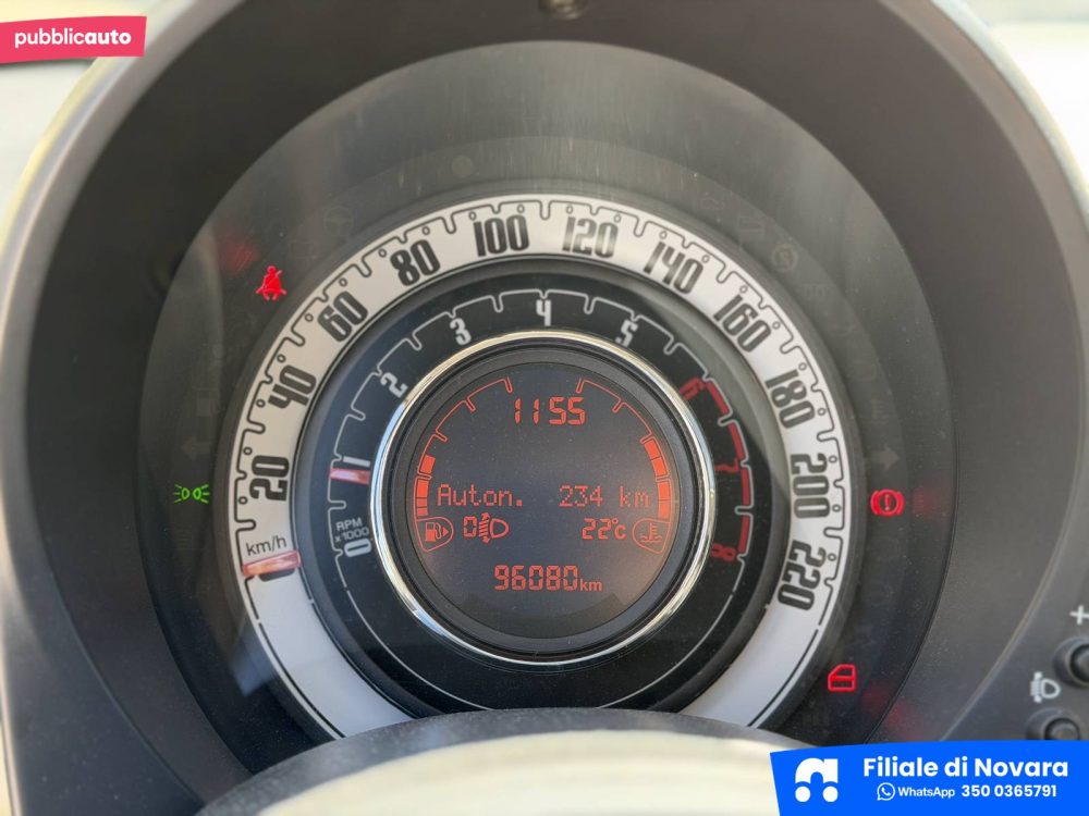 Fiat 500 usata a Novara — foto 8